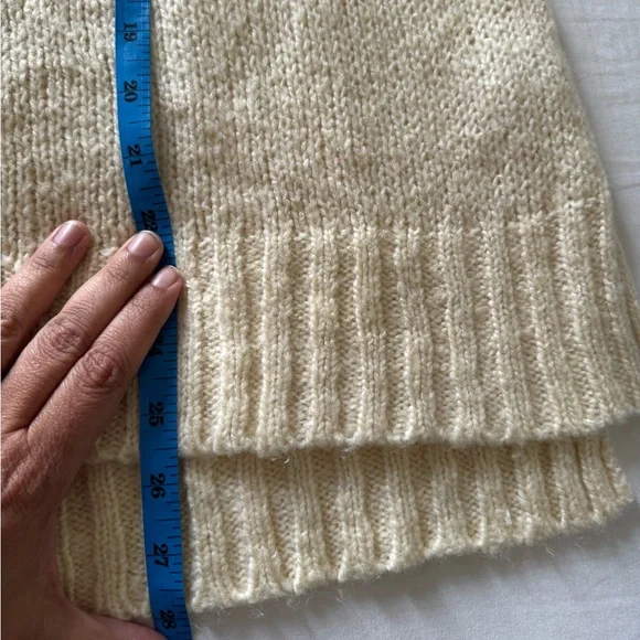 J. Jill Cream and Olive Patterned Sweater - Picture 8 of 10